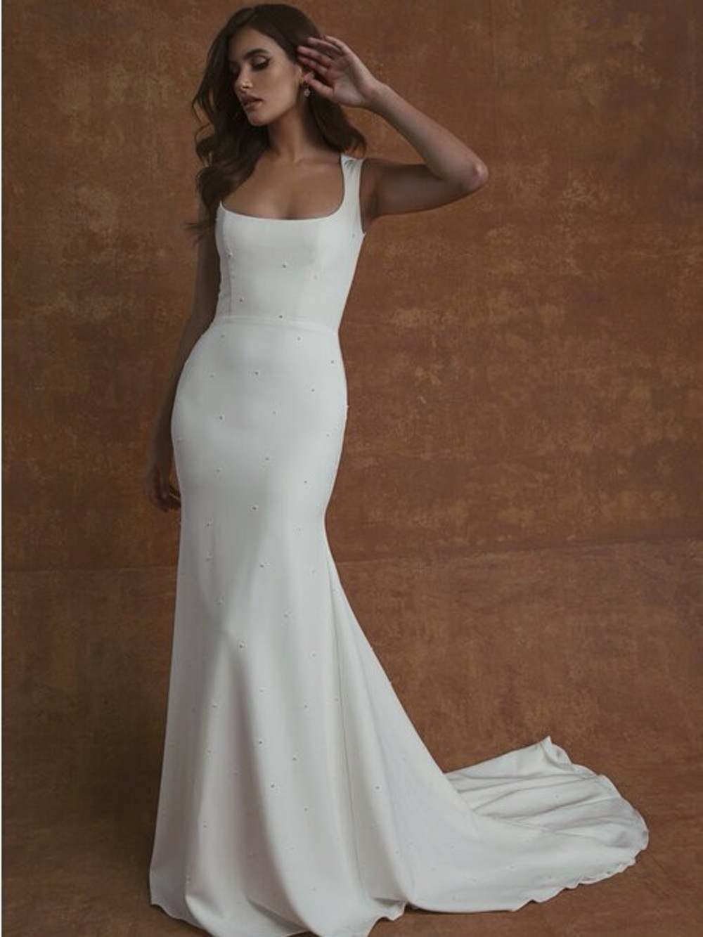 Sarah Seven Leona Wedding Dress Size 10
